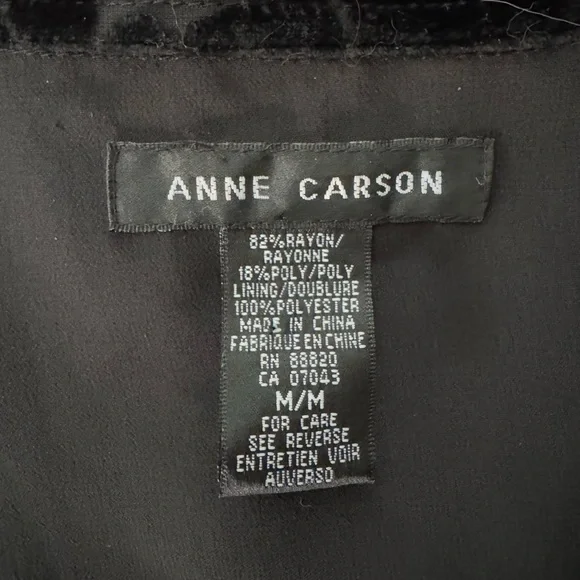 Anne Carson Ruffle Boho Blouse - Picture 4 of 4